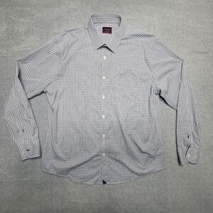 UNTUCKit Shirt Mens XL Check Performance Nylon Stretch